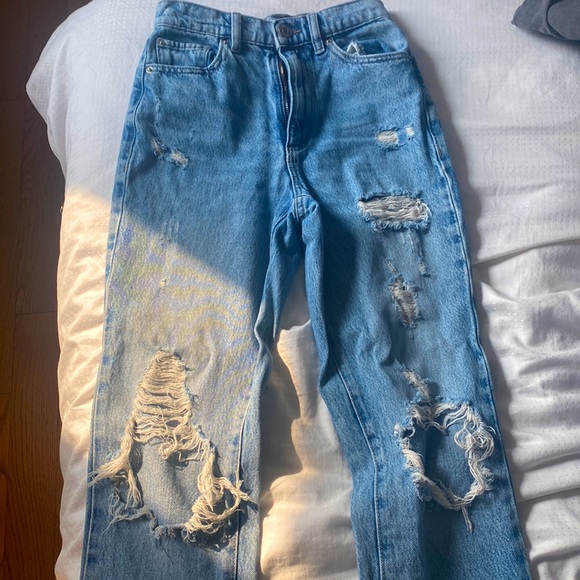 Blue denim jeans/ size 00 - Picture 1 of 3